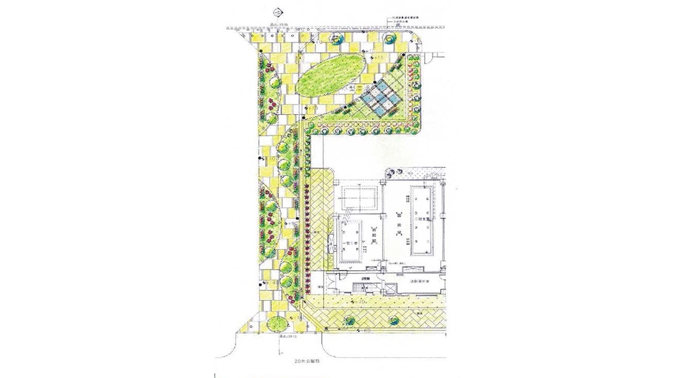 93年公園變電所在對外開放空間設置公共藝術， 期許連結當地民眾生活與情感。